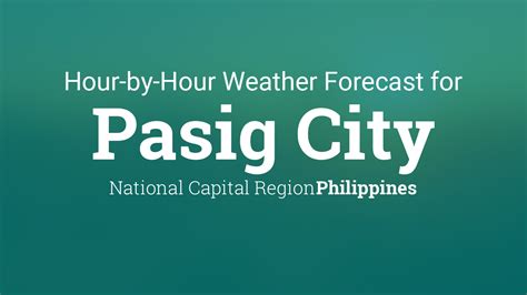 current weather pasig|Hourly Weather Forecast for Pasig .